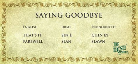 Irish Farewell Quotes Quotesgram