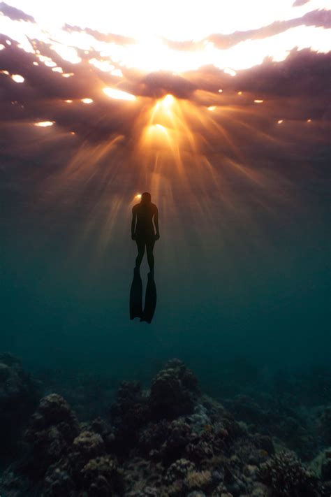 Underwater Sunsets On Behance