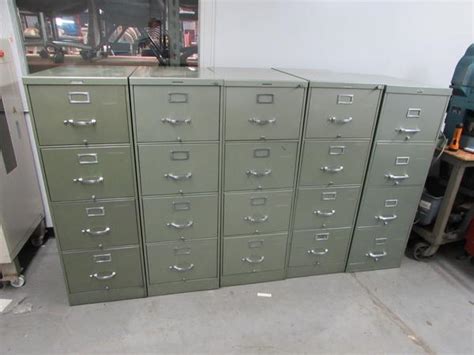 Cabinet refinishing costs a fraction of the cost of purchasing new components and frames. Vintage Steel 4-drawer Legal File Cabinets by Steelcase ...