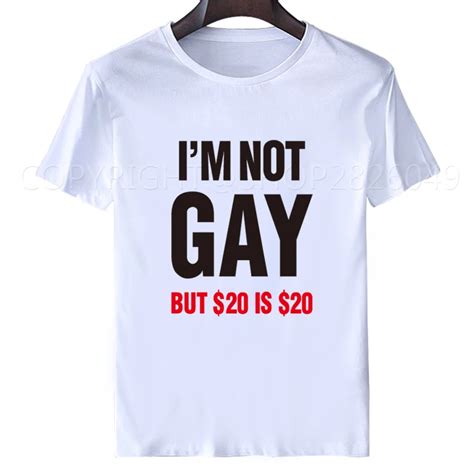 Im Not Gay But 20 Gays Is 20 Gays T Shirt Workout Tank Mens T Shirt
