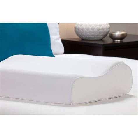 The comfort revolution blue bubble gel + memory foam contour pillow is designed to help support a more natural alignment of your unique shape with greater stability. Comfort Revolution Memory Foam Contour Pillow-F01-00076-CP0 - The Home Depot