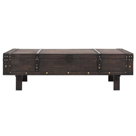Then for your home maybe instead of the traditional coffee table you go with something a little more nautical. vidaXL Solid Wood Coffee Table Vintage Style Side Couch ...