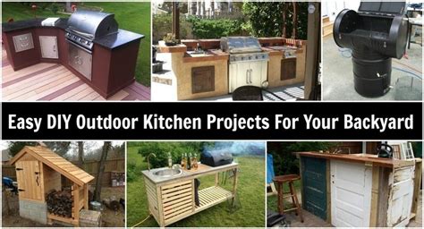 Diy Outdoor Kitchen Projects The Owner Builder Network