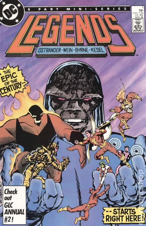 Legends 1986 Dc Comic Books