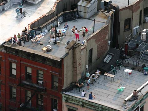 In the summer, the rooftop bar opens up. Hell's Kitchen | Wired New York