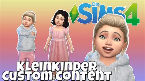 Custom Content Für Kleinkinder In Die Sims 4 Cc Haul Youtube