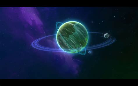 Green Planet With Ring Wallpaper Wildstar Video Games Planetary