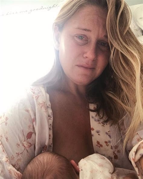 Mom S Crying Breastfeeding Selfie Popsugar Family