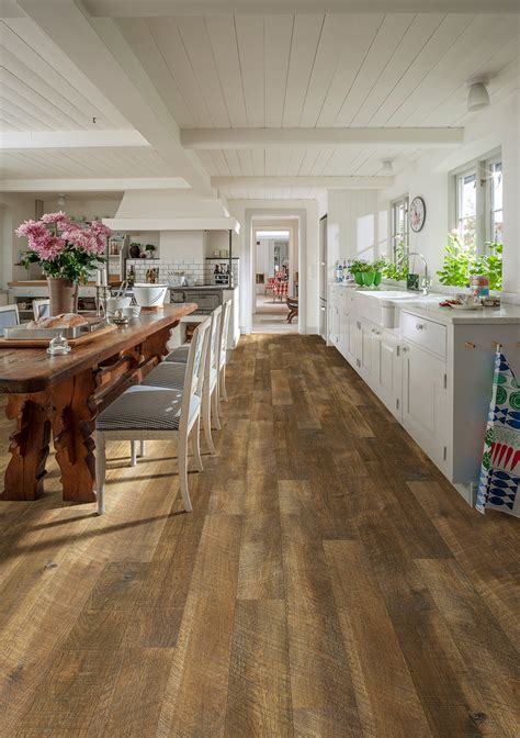 So, if you choose laminated wooden flooring for your home, then you will certainly be applauded by your guests. Duchess Hickory Waterproof Floors | Hallmark Floors