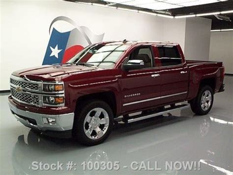 Purchase New 2014 Chevy Silverado Ltz Crew Sunroof Nav 20s 81 Miles