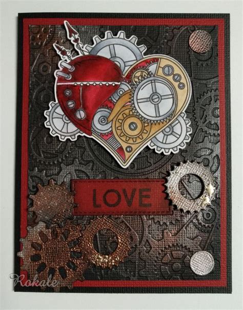 Steampunk Love By Rokale Cards And Paper Crafts At Splitcoaststampers