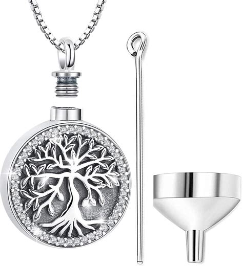 Cremation Jewelry For Ashes Urn Necklace For Women