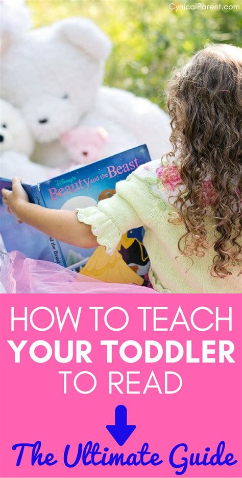 How To Teach Toddler To Read The Ultimate Guide Cynical Parent