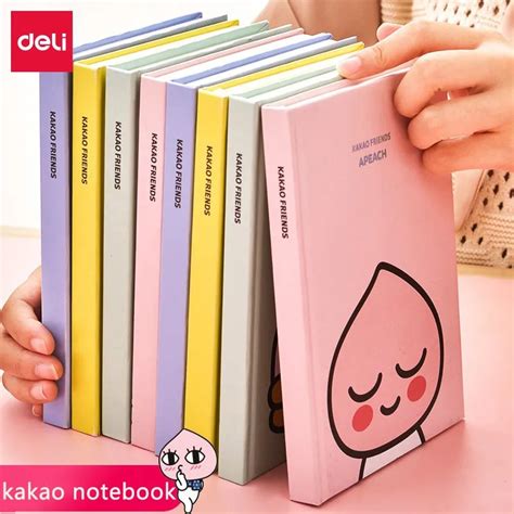Kawaii Kakao Friends Notebook Set High Quality Korean Stationery