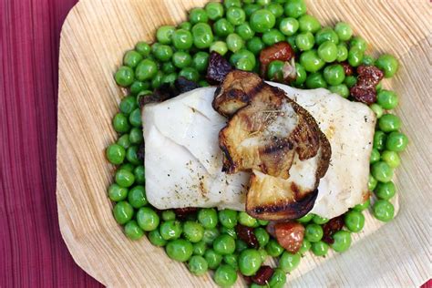 Grilled Black Cod With Truffled Peas Marx Foods Blog