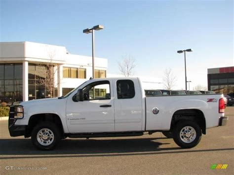 2008 Summit White Gmc Sierra 2500hd Sle Extended Cab 4x4 21878300