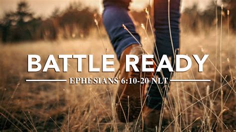 Ephesians Battle Ready