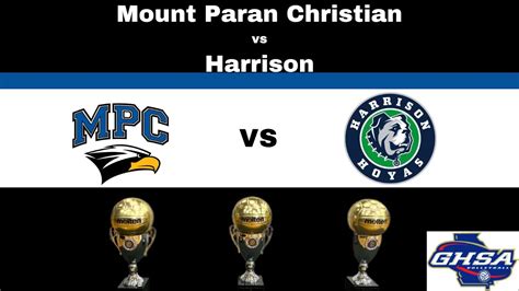 Mt Paran Christian Vs Harrison Volleyball High School Match Youtube