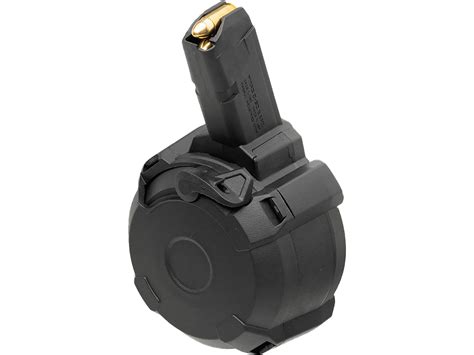 Magpul Pmag D 50 Gl9 Drum Mag Glock Compatible Pcc 9mm Luger 50 Round