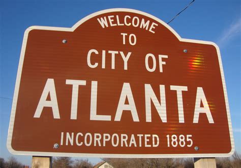 Welcome To City Of Atlanta Sign Atlanta Kansas Atlanta Flickr