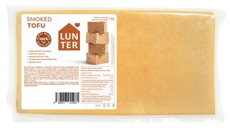 Tofu Wędzone 1kg5 Lunter Kuchnie Świata Sa