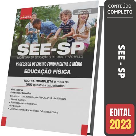 Apostila Concurso Professor Estado Sp 2023