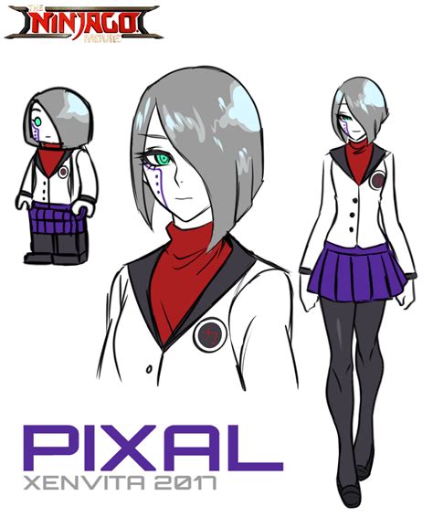 i would ve loved pixal in the ninjago movie and her new look would be this that would be cool