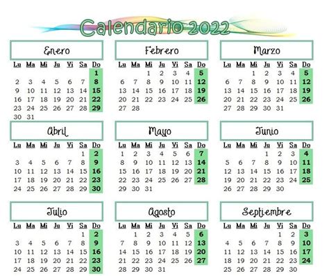 Calendario 2022 Originale Calendario Festivita