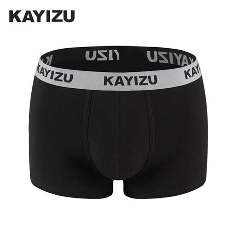 Kayizu Comfortable Men Underwear Soft Cotton Boxers Cotton Male Breathable Underpants Panties