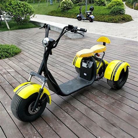 New Three Wheel Scooter Motorcycle 1500w2000w3000w 60v Electric