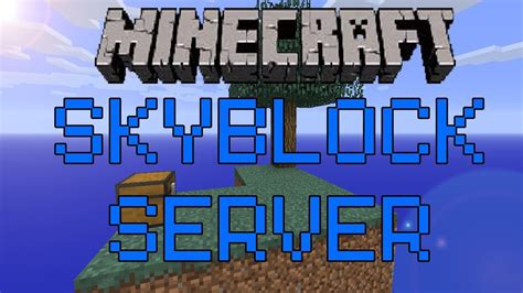 Minecraft 1710 Skyblock Server Youtube