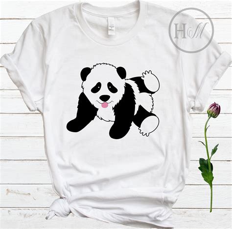 personalized panda t shirt panda shirt bear shirt panda tshirt