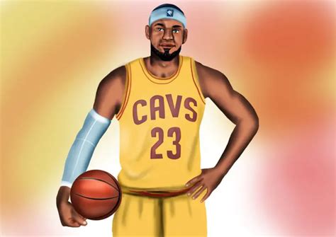 Learn How To Draw Lebron James Celebrities Step By Step Drawing