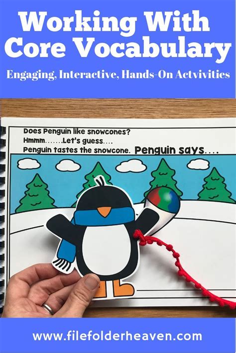 Aac Core Vocabulary Interactive Adapted Book For Teaching Core