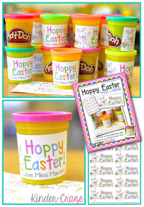The brooch's center is made with epiphany crafts' round 14 tool. FREE Easter Treat Labels