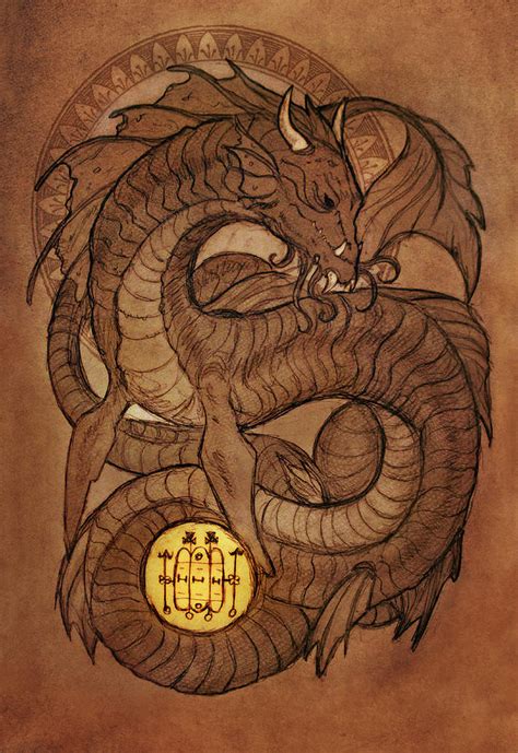 Demons Of Goetia Forneus Drawing By Cambion Art Fine Art America