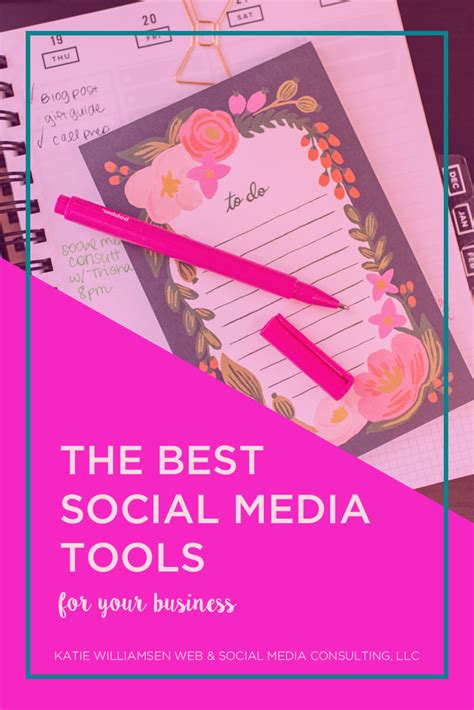 The Best Social Media Tools For Your Small Business Katie Williamsen Llc Web Design For