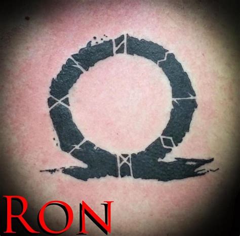God Of War Symbol By Ron Goulet Tattoonow