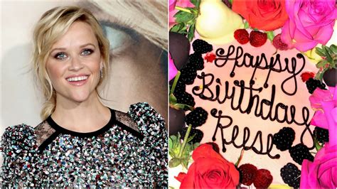Reese Witherspoon Enjoys 41st Birthday At Hotel And Spa