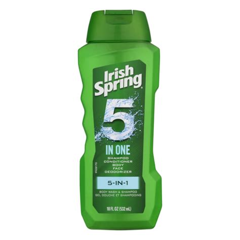 Irish Spring 5 In One Body Wash 18 Fl Oz Instacart