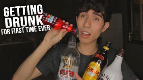 getting drunk for the first time youtube