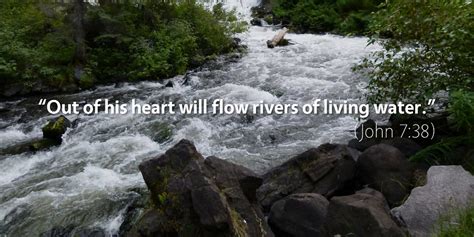 “rivers Of Living Water” Why Jesus Gives Us The Holy Spirit