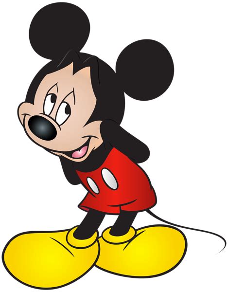 Mickey Mouse Png Transparent Image Download Size 469x600px