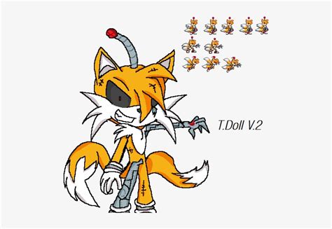 Sonic Tails Doll Sprites Free Transparent Png Download Pngkey