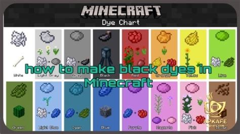 I take you everywhere you need to go to get them.in todays m. Minecraft Black Dye: How To Get Black Dye In Minecraft ...