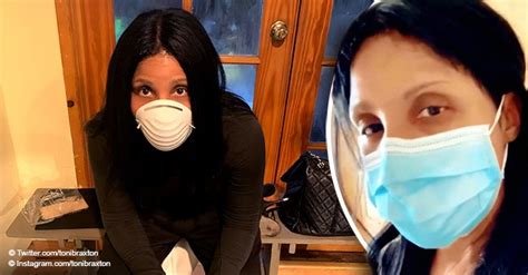 Toni Braxton Reveals She Has A Cold As She Shares Video Of Herself With
