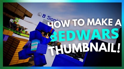 How To Make Bedwars Thumbnails For Free Youtube