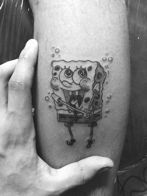 Squidward Tentacles By Sven Rayen Squidward Spongebob Tattoo