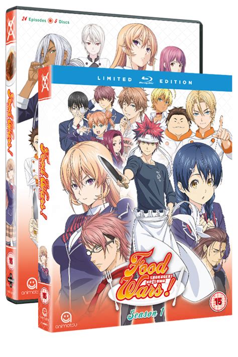 Check spelling or type a new query. Food Wars! Season 1 - Blu-ray/DVD Collector's Edition Combo