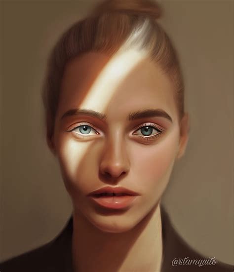 1920x1080px 1080p Free Download Face Portrait Women Artwork Hd